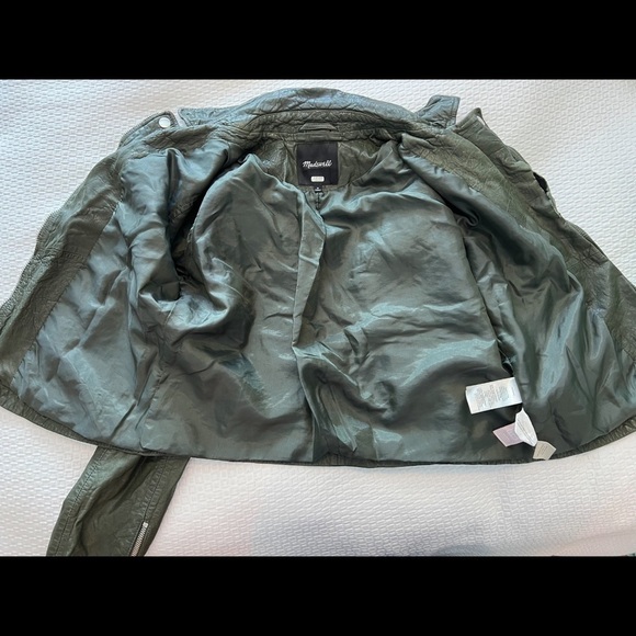Madewell The Washed Leather Motorcycle Jacket - Picture 12 of 16
